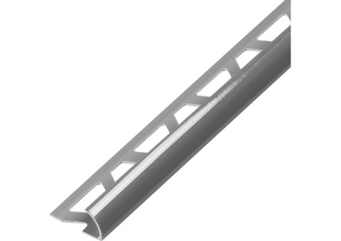 Профиль для плитки наружный Ideal серый 24 мм