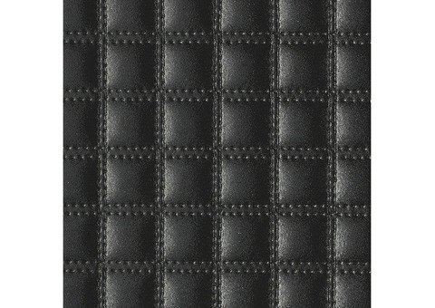 Стеновая панель Sibu Leather Line Quadro Nero 2612х1000 мм самоклеящаяся