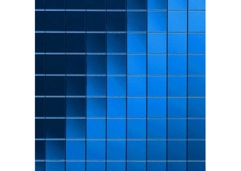 Стеновая панель Sibu Multistyle Sky blue Classic 10x10 2600х1000 мм самоклеящаяся