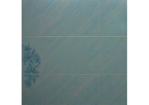 Стеновая панель ДВП Eucatex Голубая лилия 15х20 см 2440х1220 мм