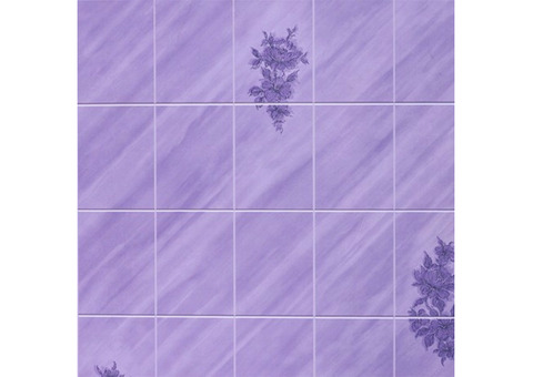 Стеновая панель ДВП Eucatex Сиреневая лилия 15х20 см 2440х1220 мм