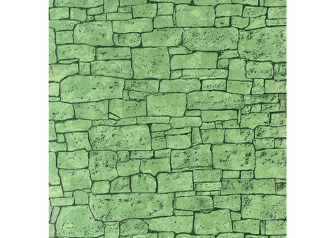 Стеновая панель МДФ Акватон Каньон зеленый с тиснением 2440х1220 мм