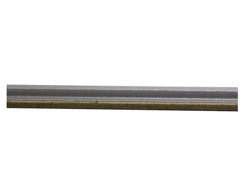 Планка расшивочная №915 МДФ Wand der Welt Quadro Алюминий 2800х6х13 мм