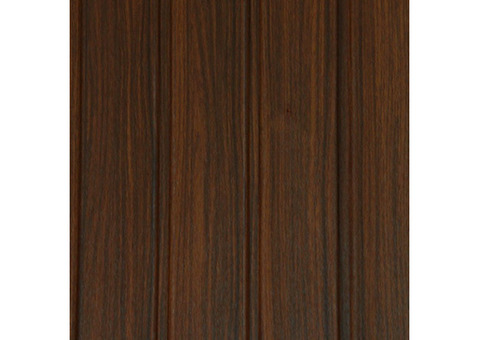 Стеновая панель ПВХ Dekor Panel фигурная Тик шоколадный 2700х250 мм