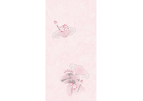 Стеновая панель ПВХ Апласт Цветы Азии 9006/2 Розовая лилия 2700х250 мм