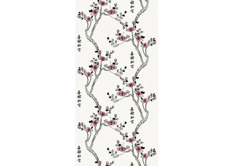Стеновая панель ПВХ Апласт Цветы Азии 9008/1 Нота Азии 2700х250 мм