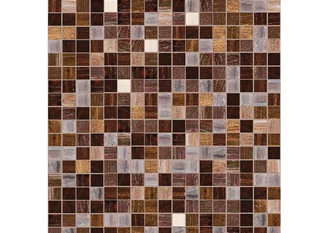 Стеновая панель ПВХ Век Мозаика коричневая 2700х250 мм