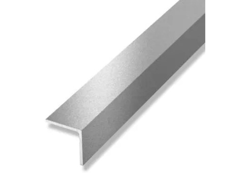 Угол алюминиевый Лука УП09-27 серебро 2700х25х25 мм