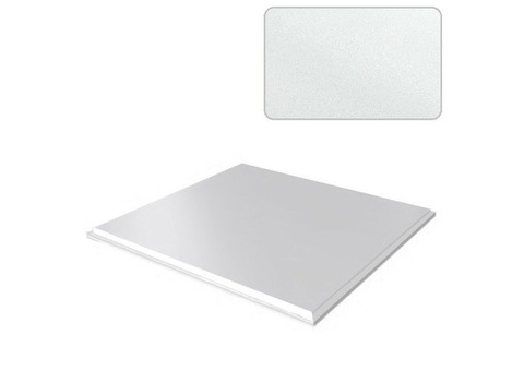 Потолок кассетный Cesal Жемчужно-белый C01 600х600 мм