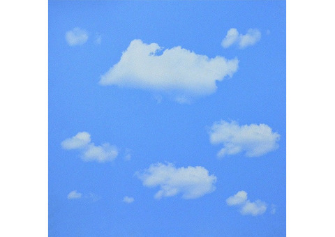 Потолок кассетный Cesal Art Небо с облаками 3880 ЗС К90 300х300 мм