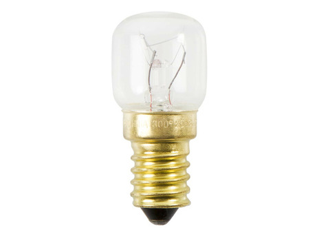Лампа накаливания для духовки Osram трубчатая E14 15 Вт свет тёплый белый