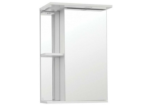 Зеркальный шкаф Style Line Эко Стандарт Николь-450/С белый