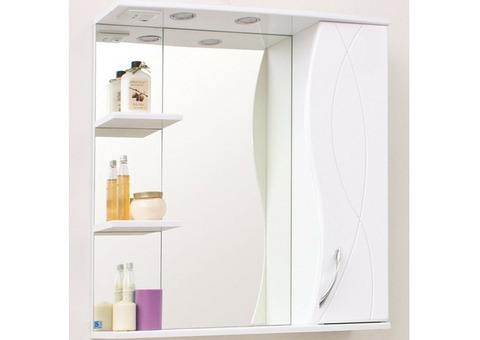Зеркало-шкаф Style Line Амелия 75/С белый