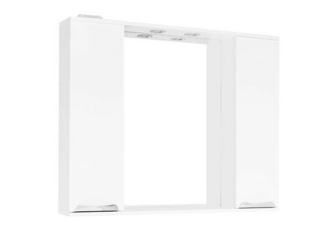 Зеркало-шкаф Style Line Жасмин 1000/С белый