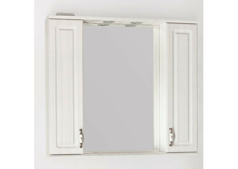 Зеркало-шкаф Style Line Олеандр-2 90/С Люкс рельеф пастель