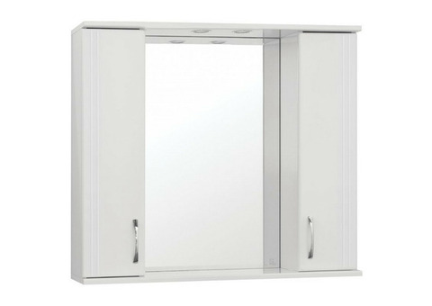 Зеркало-шкаф Style Line Эко Стандарт Панда 900/С белый