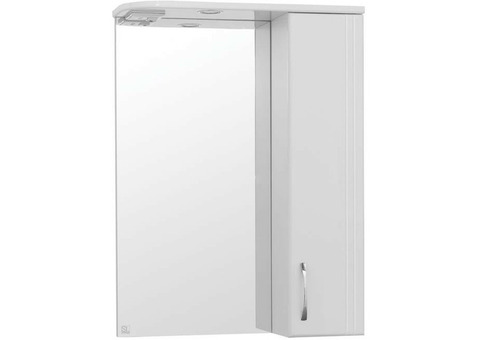 Зеркало-шкаф Style Line Эко Стандарт Панда-2 600/С белый