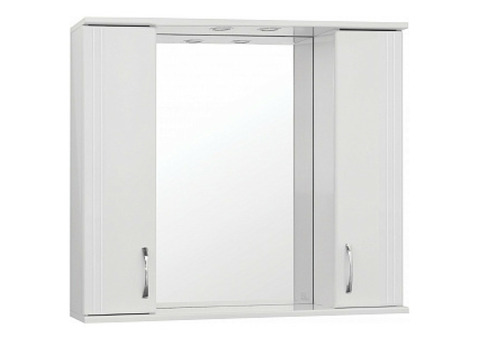 Зеркало-шкаф Style Line Эко Фьюжн Панда 900/С белый