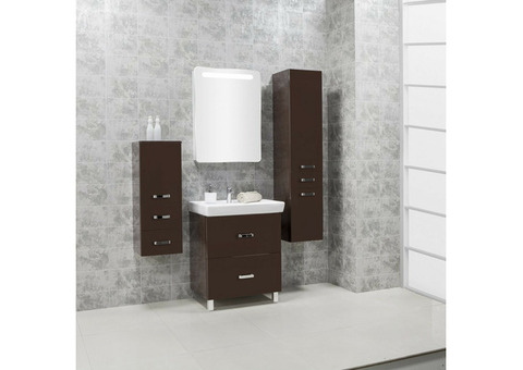 Мебель для ванной комнаты Акватон Америна М 80 тёмно-коричневая