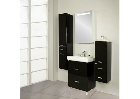 Мебель для ванной комнаты Акватон Америна Н 80 черная