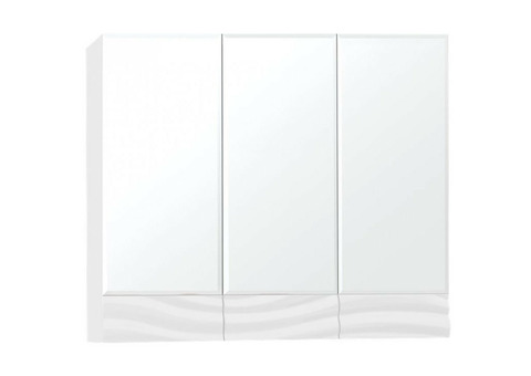 Шкаф зеркальный Style Line Вероника 80 Люкс белый