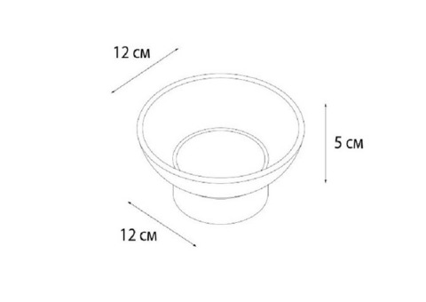 Мыльница с подставкой Fixsen Bogema FX-788