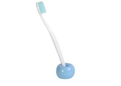Подставка для зубных щеток Аквалиния Mini B4427-B голубая