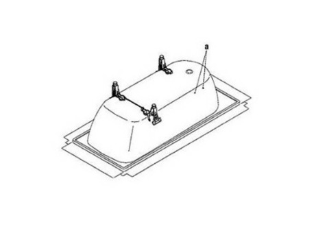Ножки для ванны Kaldewei FT20021аналог модели 5030