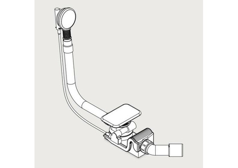 Сифон для ванны Kaldewei KA 4060 для ванны Asymmetric Duo белый