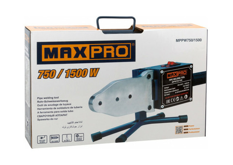 Аппарат для сварки труб Max Pro 750/1500 Вт 85283