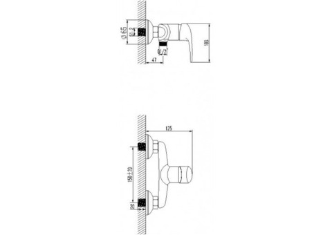 Смеситель для душа Lemark Pramen LM3303C