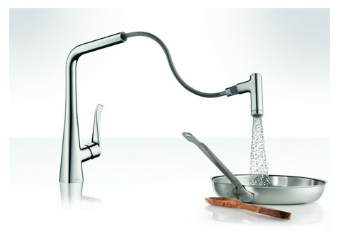 Смеситель для кухни Hansgrohe Talis S 220 Select 72822000 с выдвижным изливом