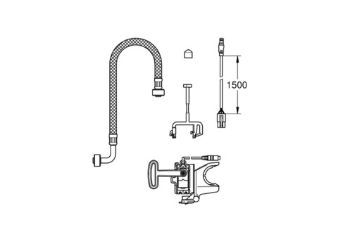 Готовый комплект для туалета Grohe Sensia Arena 118890