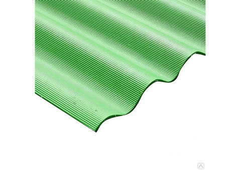 Шифер Белаци волновой зеленый 1750х1130х5,8 мм
