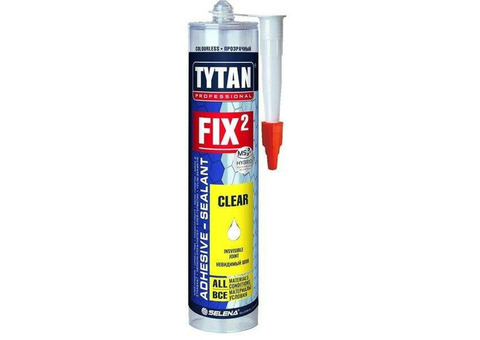 Клей монтажный Tytan Fix2 Clear бесцветный 290 мл