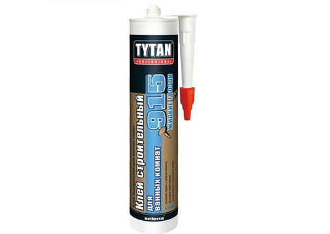 Клей строительный Tytan Professional №915 для ванных комнат белый 440 г