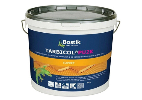 Клей полиуретановый Bostik Tarbicol PU 2K двухкомпонентный для паркета 10 кг