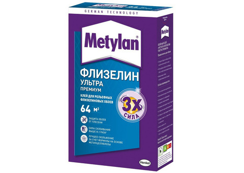 Клей обойный Metylan Флизелин Ультра Премиум 500 г