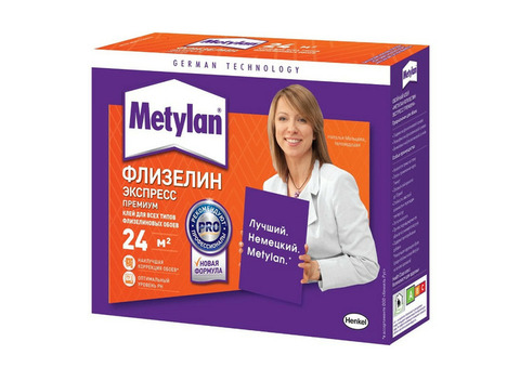 Клей обойный Metylan Флизелин Экспресс Премиум 210 г