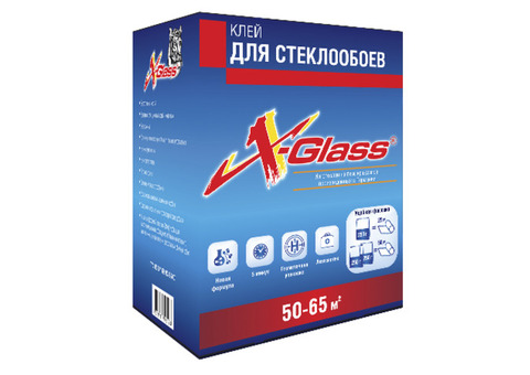 Клей обойный X-Glass для стеклообоев 500 г