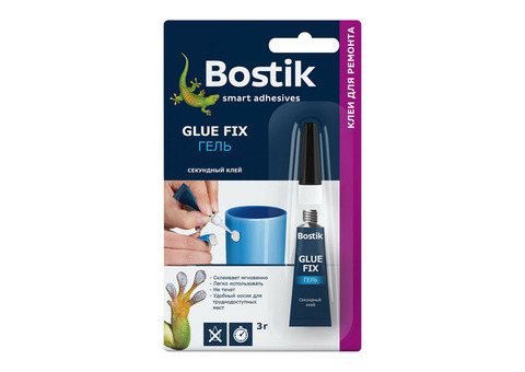 Клей секундный Bostik Glue Fix 17211400 гель 3 г