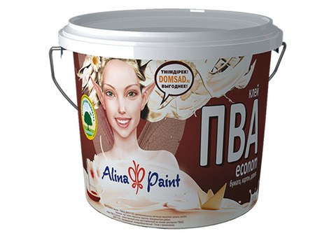 Клей ПВА Alina Paint Econom 0,8 кг морозостойкий