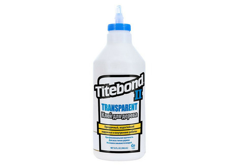 Клей столярный Titebond II Transparent Premium Wood Glue 946 мл