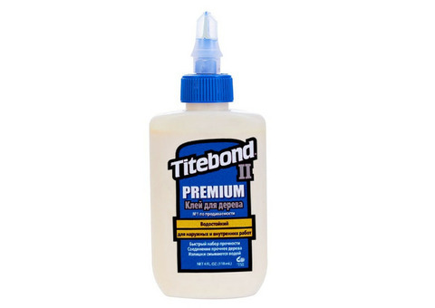 Клей столярный Titebond Premium II Wood Glue влагостойкий 118 мл