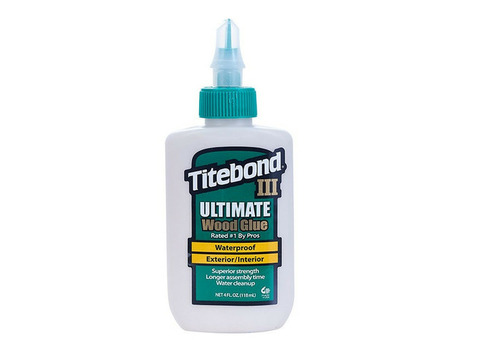 Клей столярный Titebond Ulimate III Wood Glue повышенной влагостойкости 118 мл