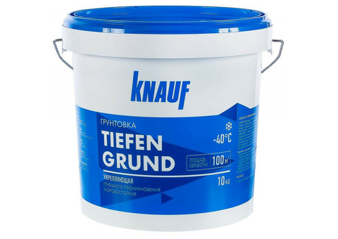 Грунтовка Knauf Тифенгрунд морозостойкая 10 кг