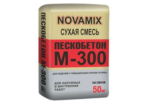 Пескобетон Novamix М-300 50 кг