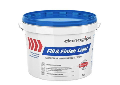 Шпатлевка Danogips Fill&Finish Light 10 л