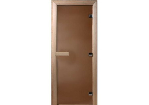 Дверь для сауны стеклянная Doorwood DW01334 бронза матовая 700х2000 мм