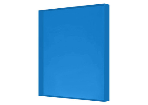 Поликарбонат монолитный Borrex синий 10 мм